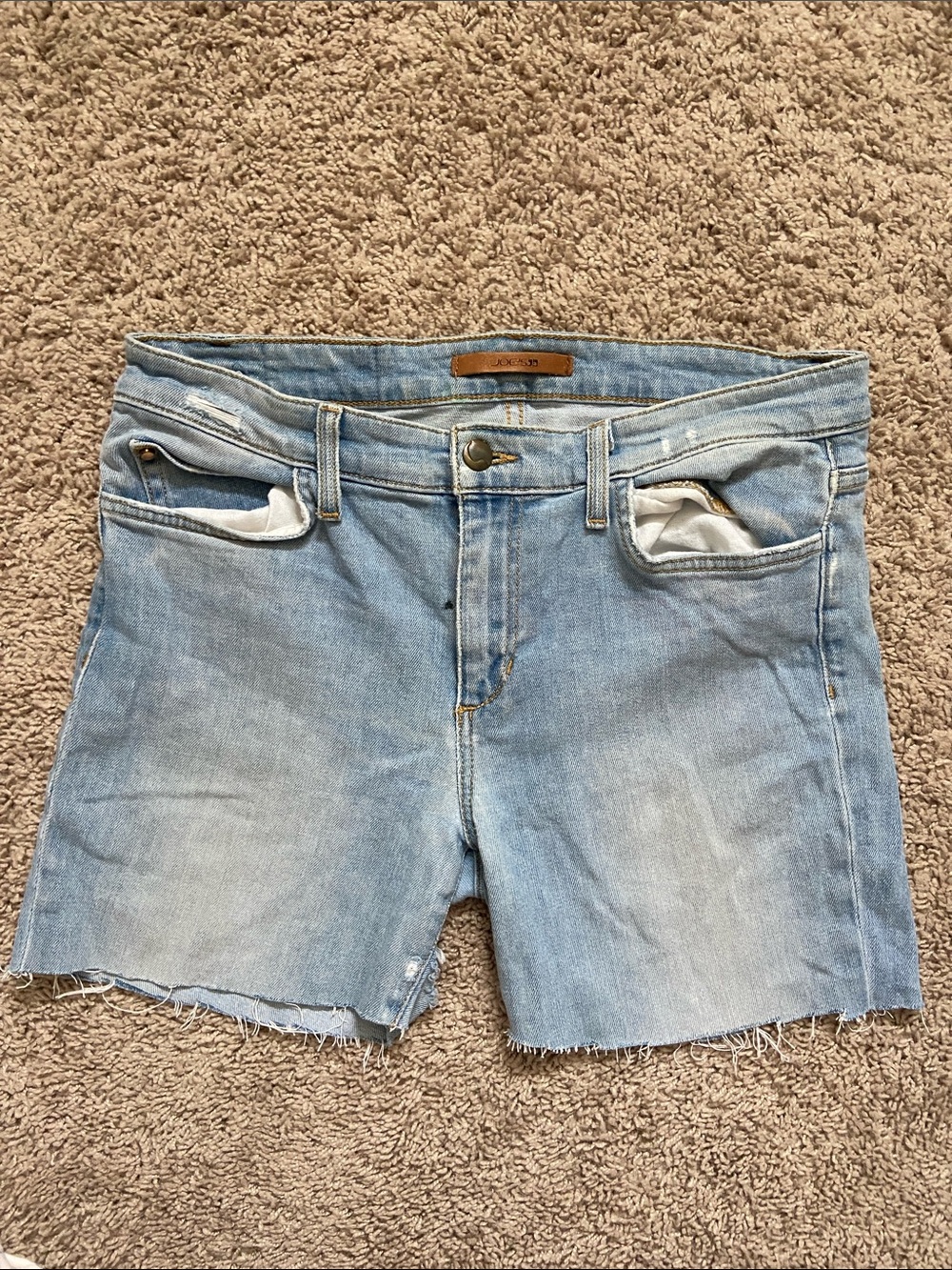 Joe’s Jeans Light Wash Denim Cutoff Shorts